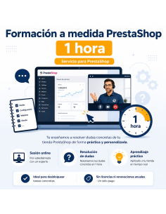 Formación a medida PrestaShop 1 hora