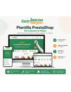 Plantilla PrestaShop - De lo Bueno lo Mejor