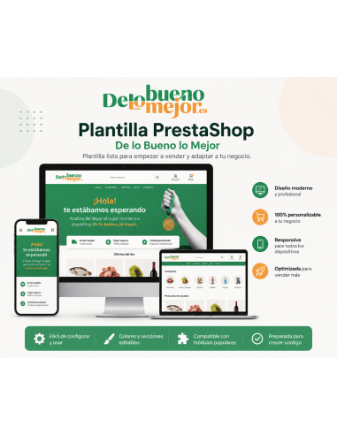 Plantilla PrestaShop - De lo Bueno lo Mejor