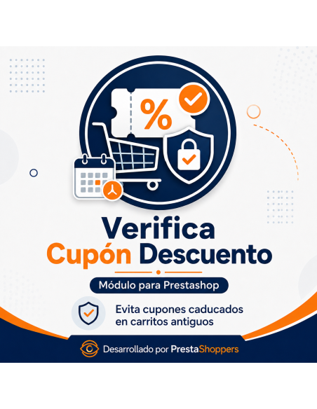 Verifica Cupón Descuento PrestaShop