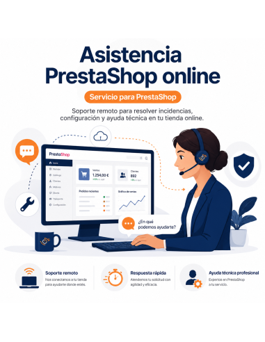 Asistencia PrestaShop online