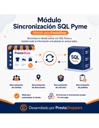 Conector SQL Pyme ↔ PrestaShop · a medida